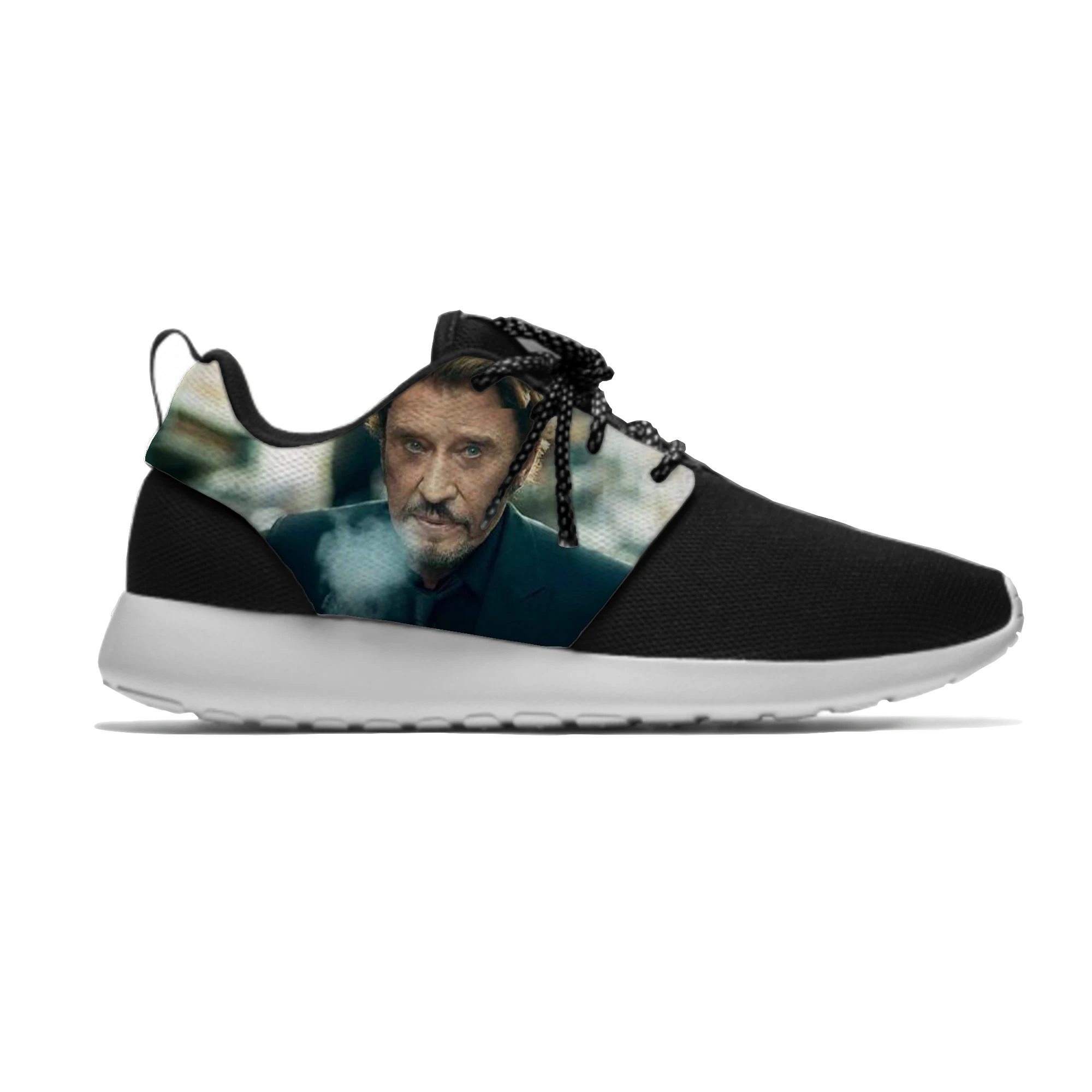 Дышащая Спортивная обувь для фанатов французского Элвиса от Johnny Hallyday легкие