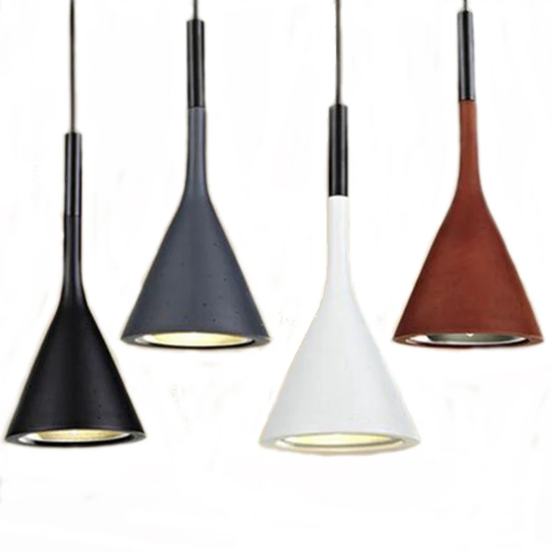 Цементный подвесной светильник для minbar кухонная Реплика ресторана реплика foscarini