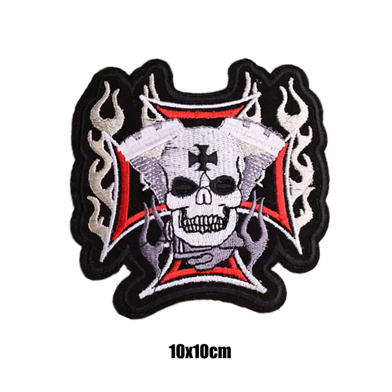 

Punk Badges Iron-on Transfers for Clothing Patches Iron on Patches Patch Thermocollant Sewing Clothing Thermoadhesive Patches
