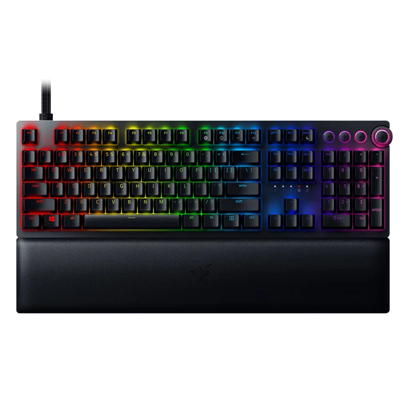 

Razer Huntsman V2 Analog Light Switch Game E-sports Computer Game RGB Mechanical Keyboard