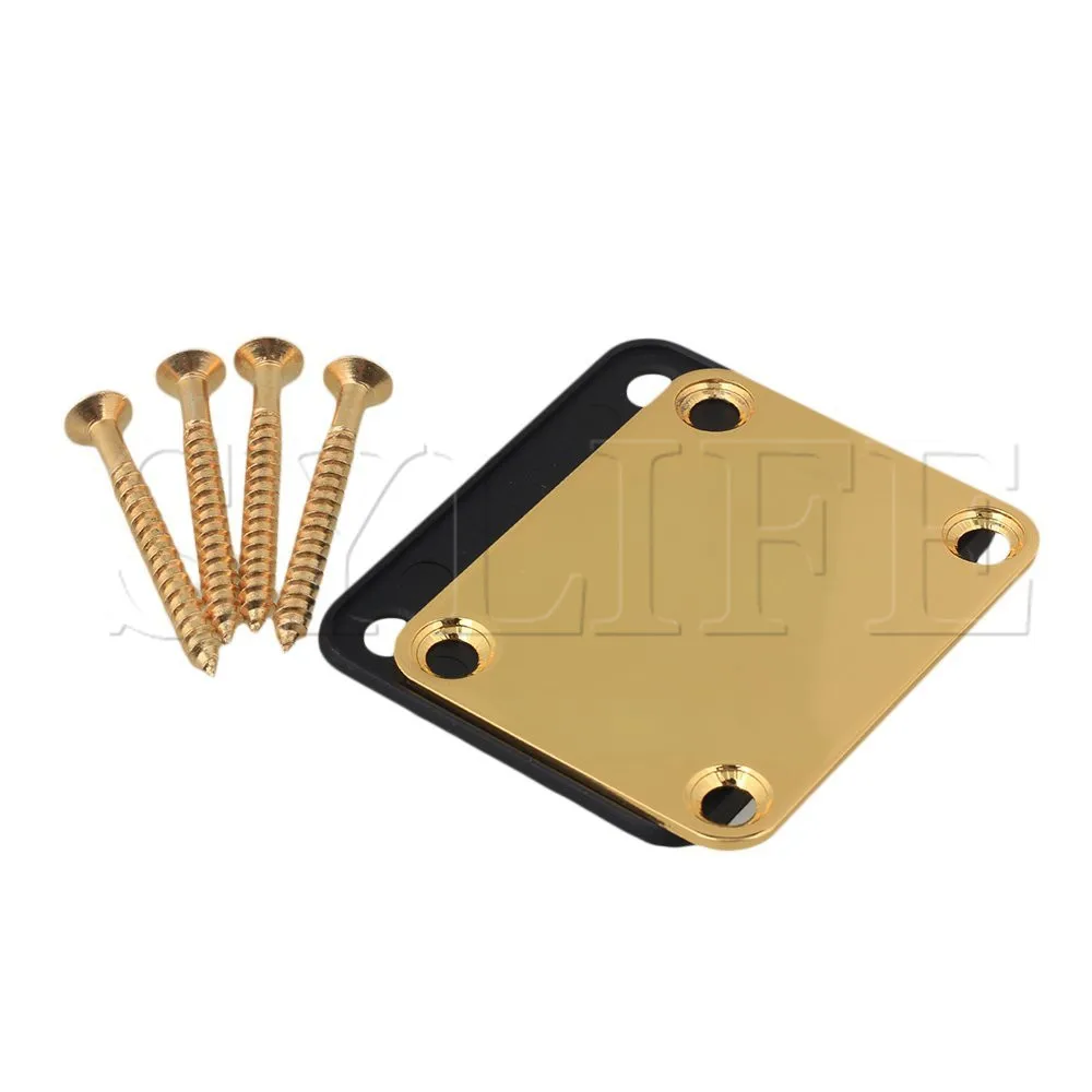 Гитарная шея с винтами сменный фиксатор для электрогитары золотой|Детали и