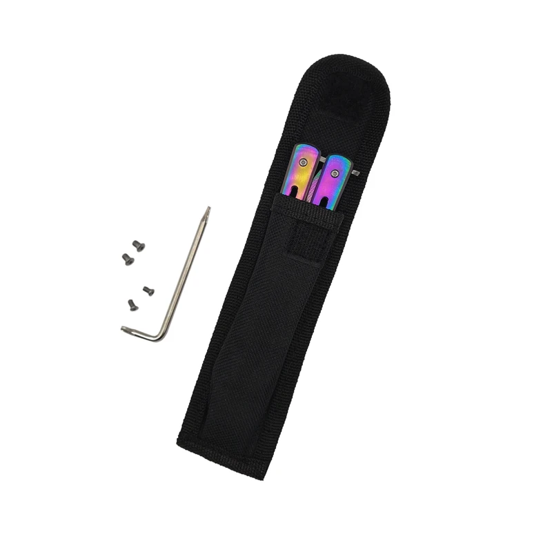 Складной тренировочный нож-бабочка для новичков CS GO портативный титановый