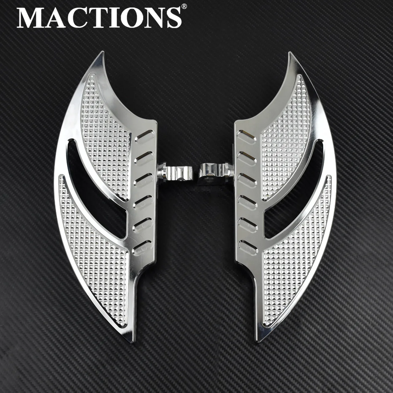 Мотоциклетные хромированные пассажирские половые доски Задние ножки для Harley