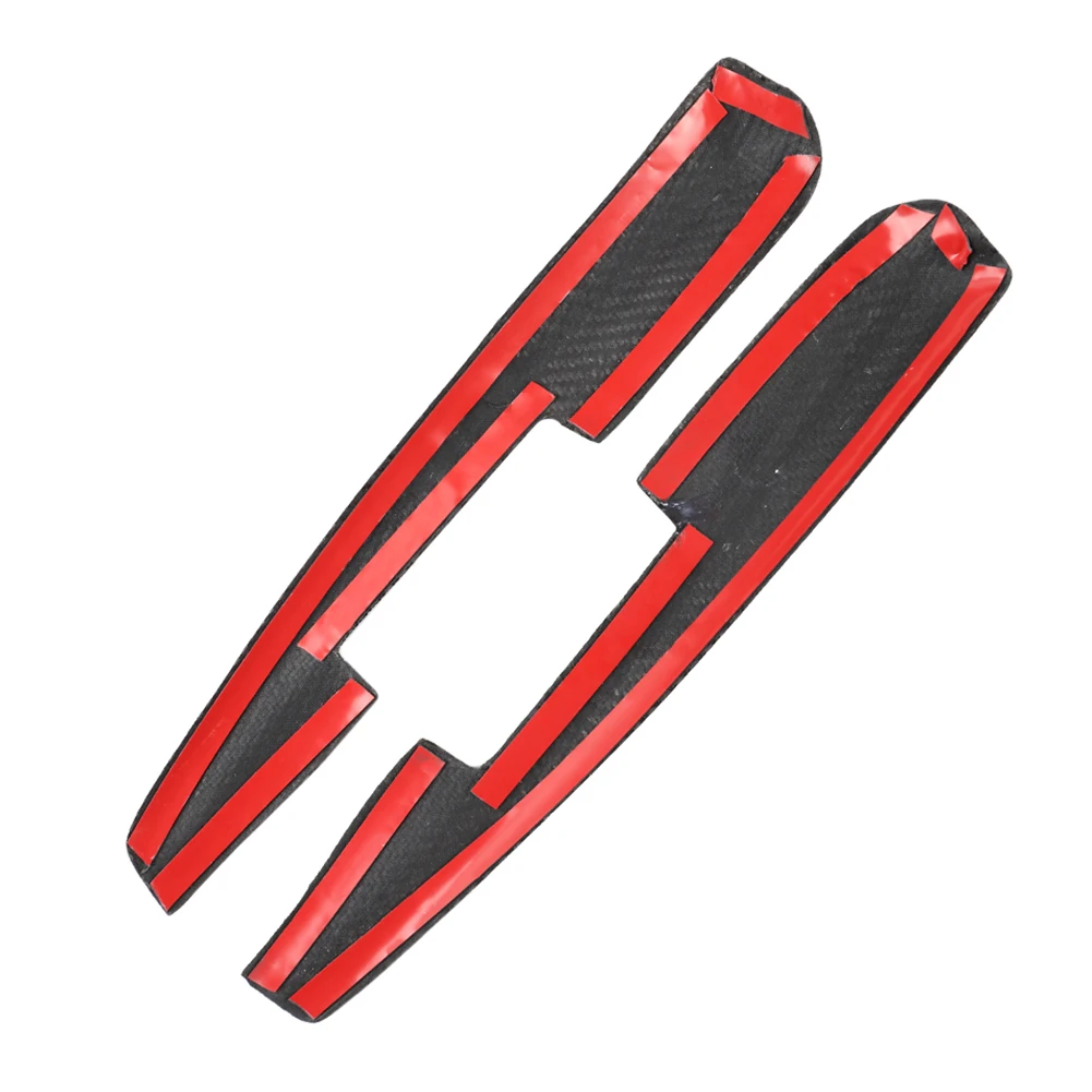 

2021 Black Headlight Eyebrow Eyelids Cover Trim Carbon Fiber Eyelids Trim Decoration for Volkswagen Jetta Bora 99