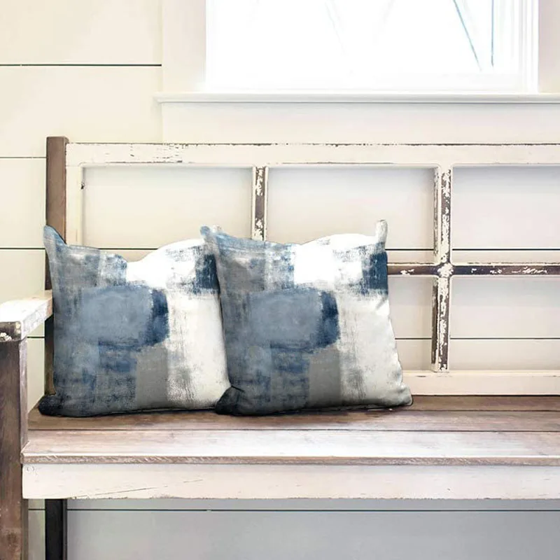 

Retro Soft Pillow Case Two Sides Print Pillow Cover Decorative Cushion Cover For Sofa Bedroom Living Room Home Decor Pillows