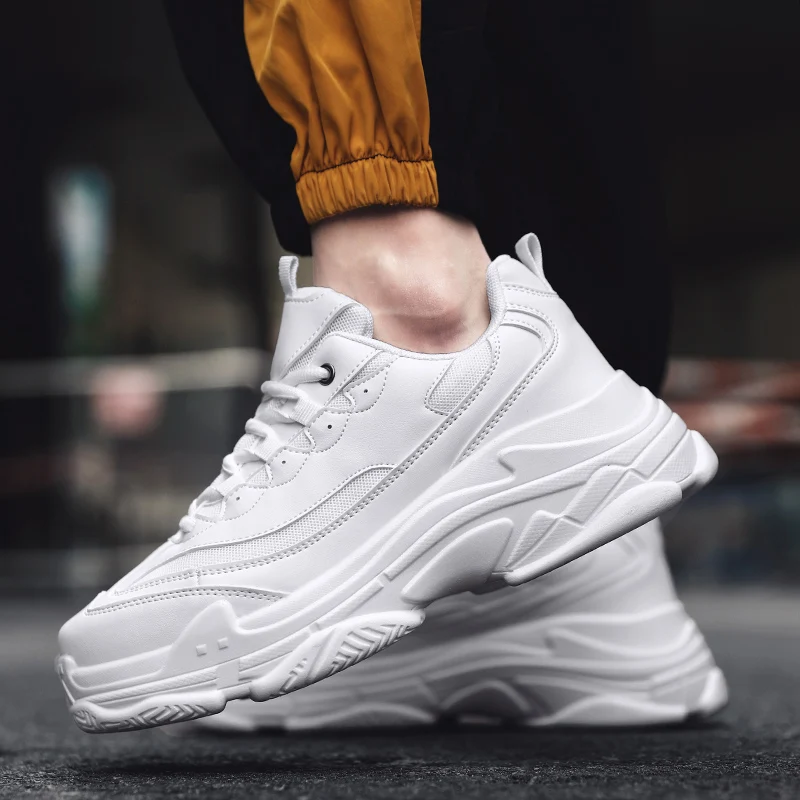 

INS Super Hot Dad Shoes Men Sneakers Casual Shoes High-quality Comfortable Lightweight Shoes Breathable Height Increasing Shoes