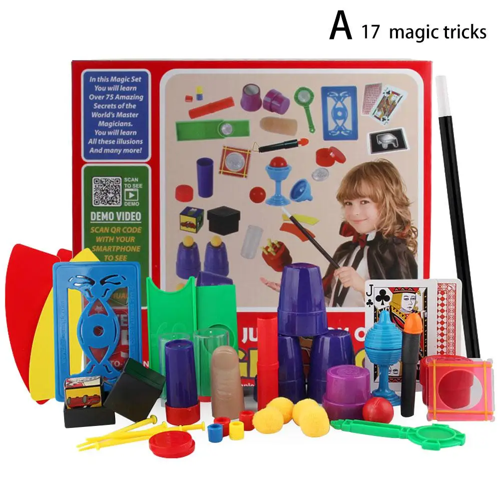 17 различных магических реквизита набор магические детские волшебные игрушки