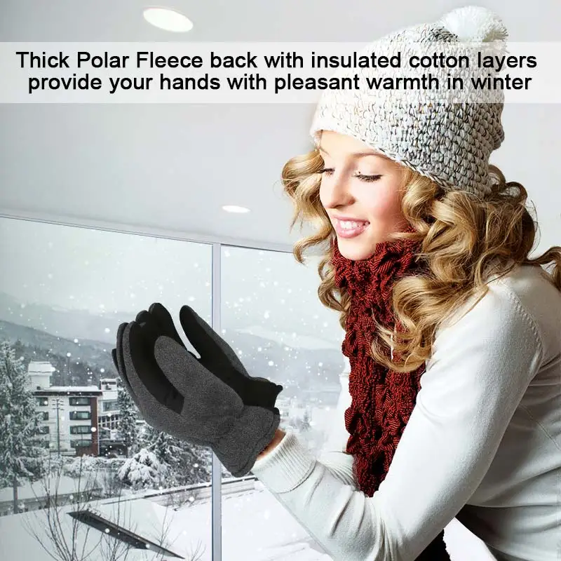 OZERO Winter Warm Motorcycle Gloves Genuine Deerskin outdoor sport Motocross Motorbike Riding Skiing Heated Cycling Moto | Автомобили и