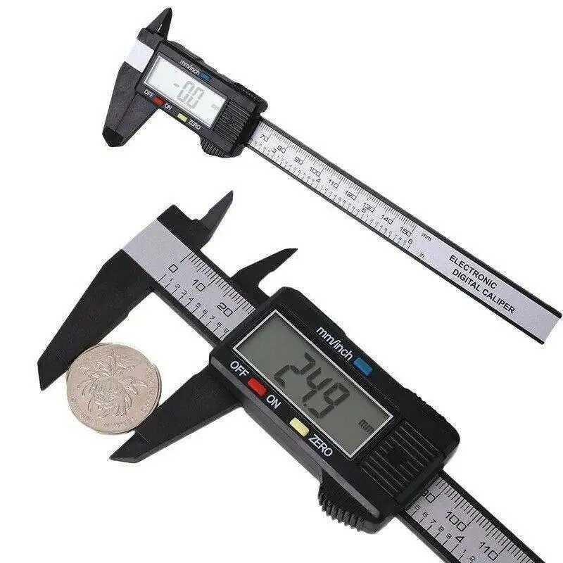 

Dial Calipers Caliper Measurement 150mm 6 inches ABS plastic Stainless Steel