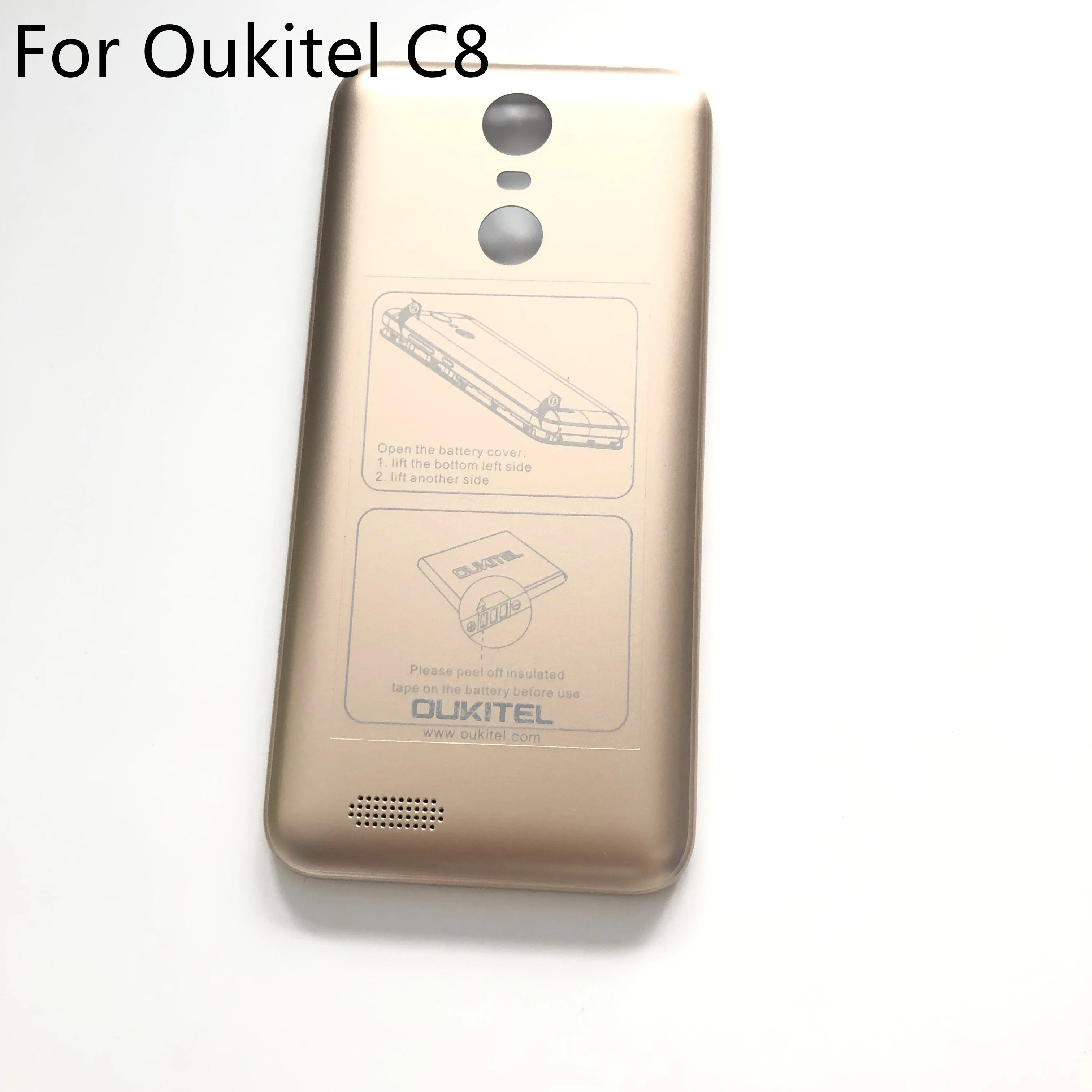 Oukitel C8 б/у защитный чехол для аккумулятора задней панели MT6580A 5 &quotдюймовый 1280X640