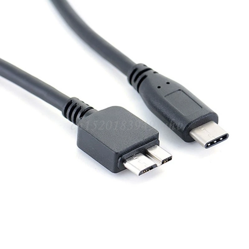 Портативный Кабель с разъемом USB 3 1 Type-C на 0 Micro B для жестких дисков смартфонов