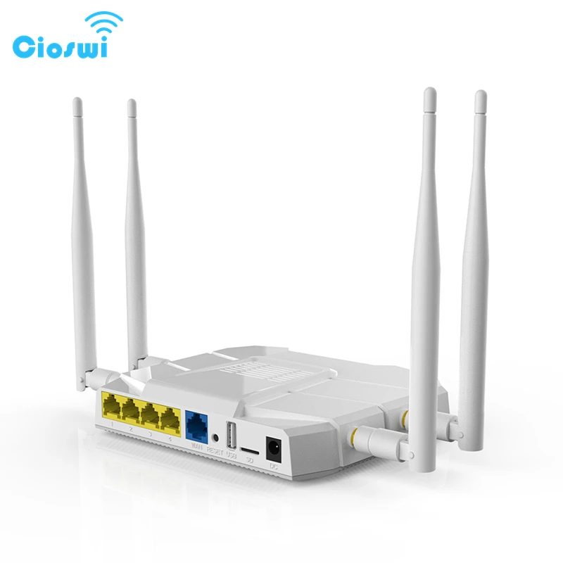 Wiflyer WG155 высокомощный супер широкий охват 2 4G & 5G двухдиапазонный 1200 Мбит/с
