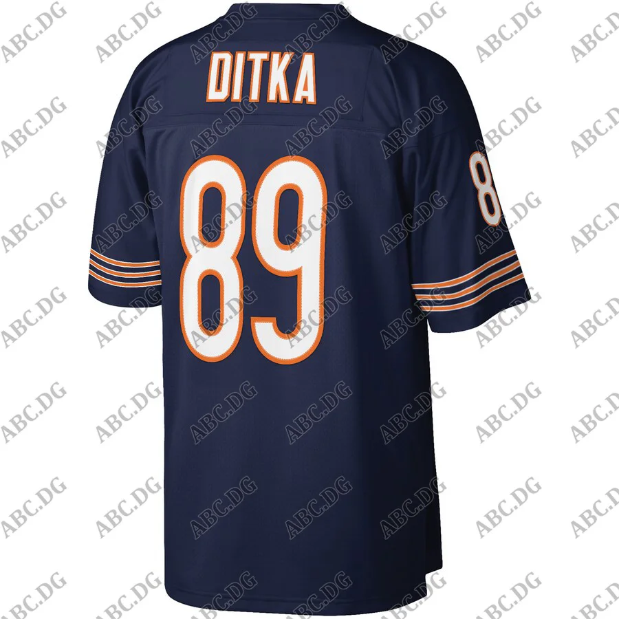 

Customized Stitch Men Women Kid Youth Chicago Mike Ditka Mitchell & Ness Navy Retired Player Legacy Replica Jersey 4XL 5XL 6XL