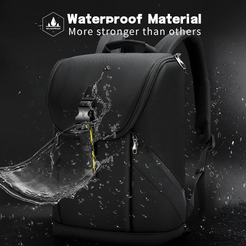 Мужской водонепроницаемый рюкзак для ноутбука 2021 дюйма с отделением 15 6 | Багаж и