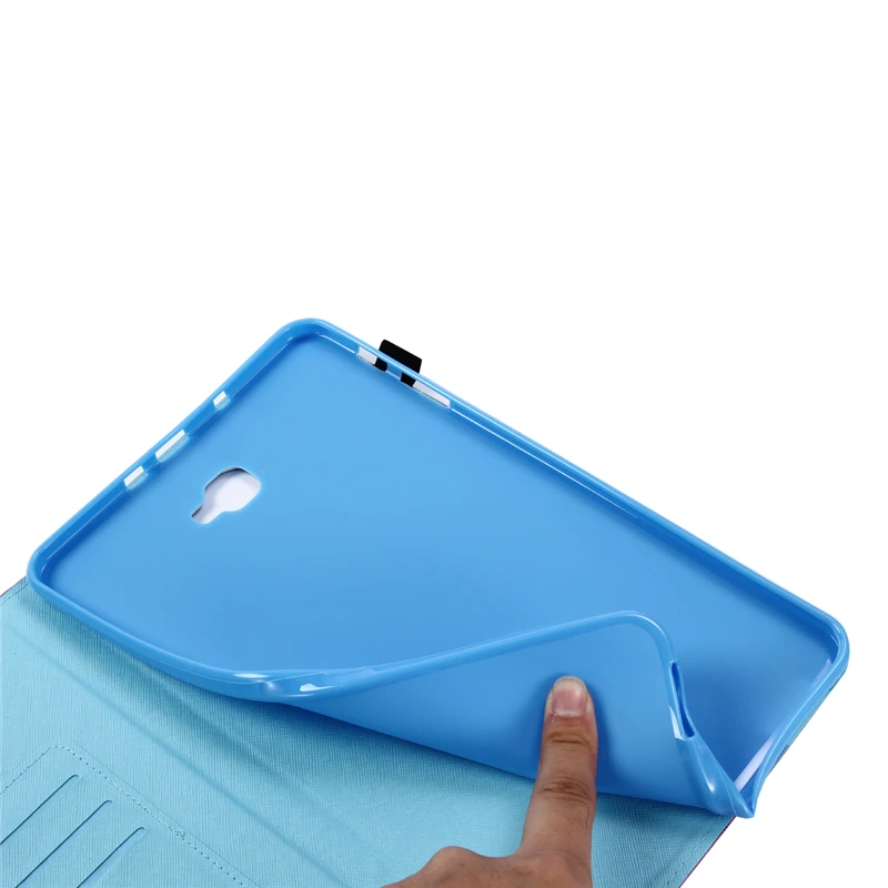 

Cover Coque For Samsung Tab A6 10.1" T580 Cartoon Cat Leather Case For Samsung Galaxy Tab A 6 2016 10.1 T585 T580 Covers Cases
