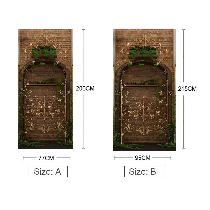 2 шт./компл. 3D Европейский цветок бонсай Наклейка на стену самоклеящиеся