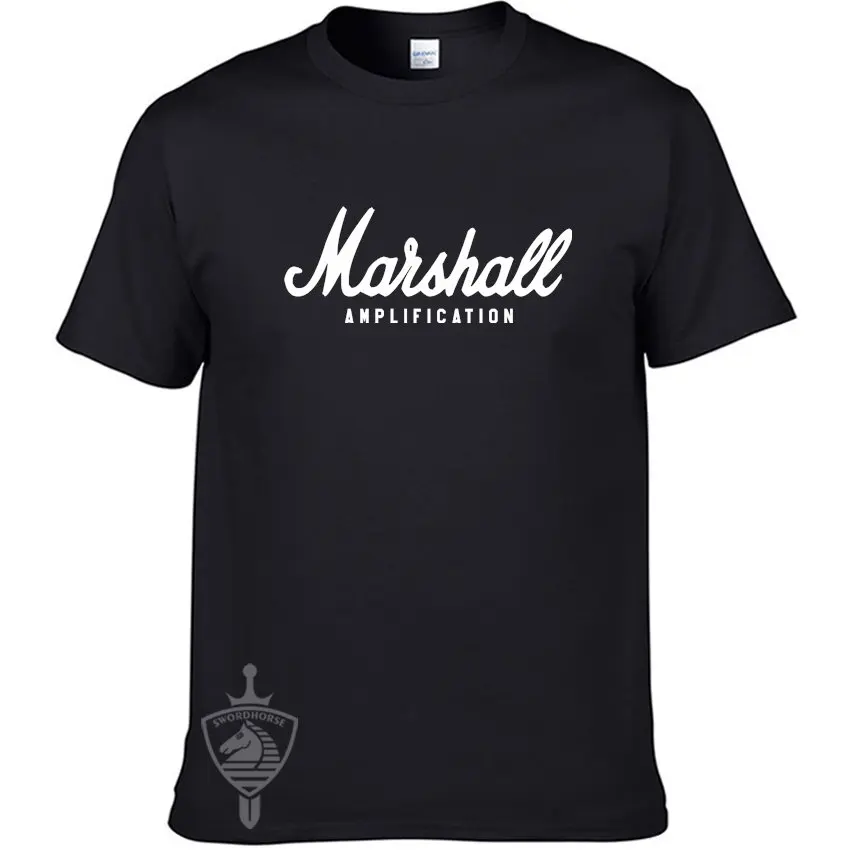 2020 плюс размер модная футболка для мужчин топы футболки с надписью Marshall
