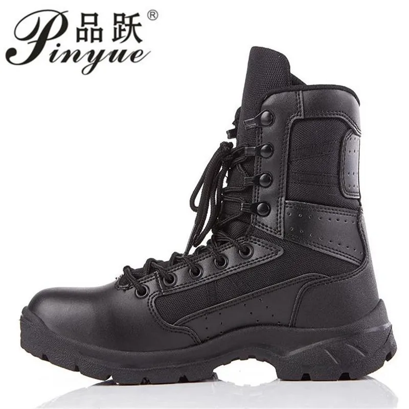 

Men Boots Work Safty Shoes Men Desert Tactical Military Boots Autumn Winter Special Force Army Ankle Boots Men