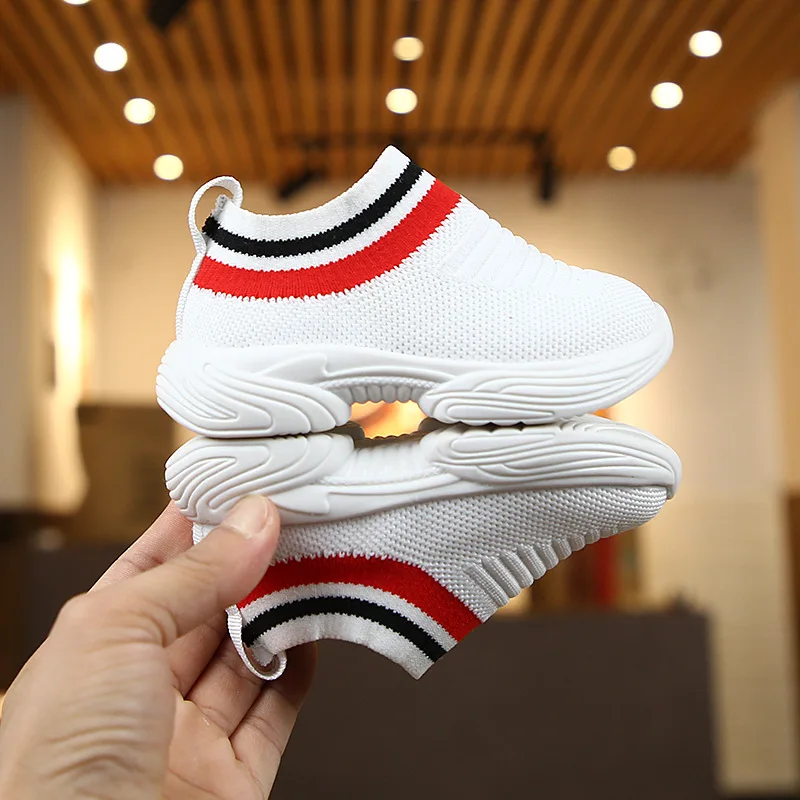 19 новых Kids'Shoes Мальчики летящий пропускающего воздух отлично подходят для