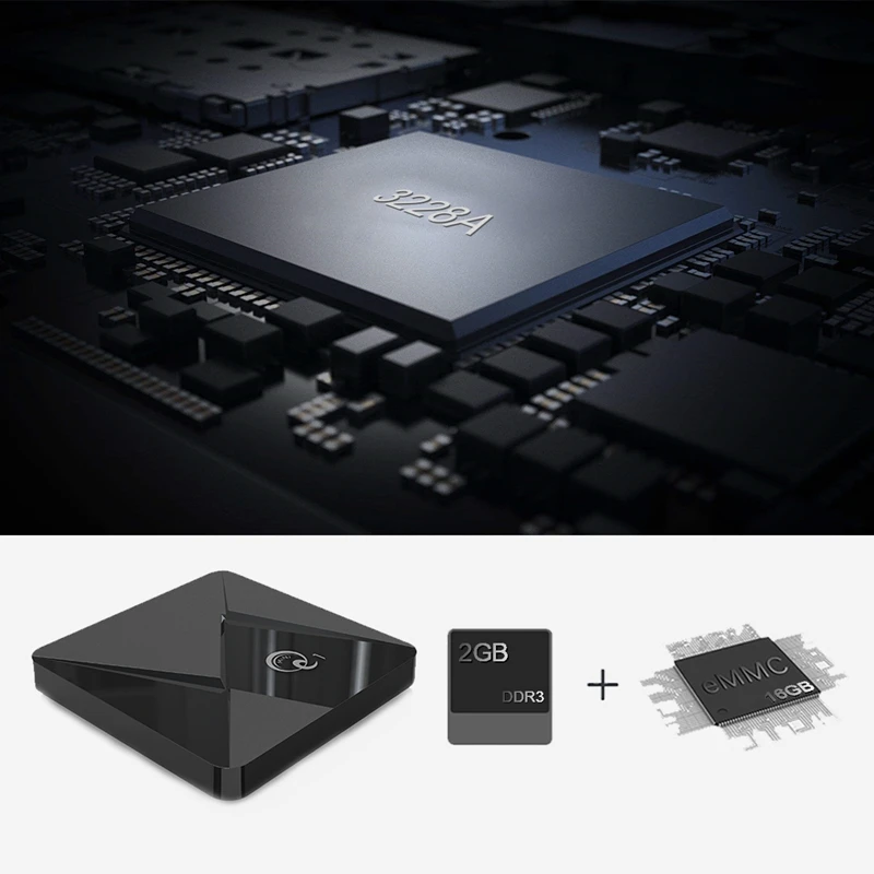 

Q1 MINI Smart TV BOX Android 9.0 Youtube 2GB 16GB RK3328 Quad Core 2.4GHz WIFI 4K Google Play Android TV Box EU Plug