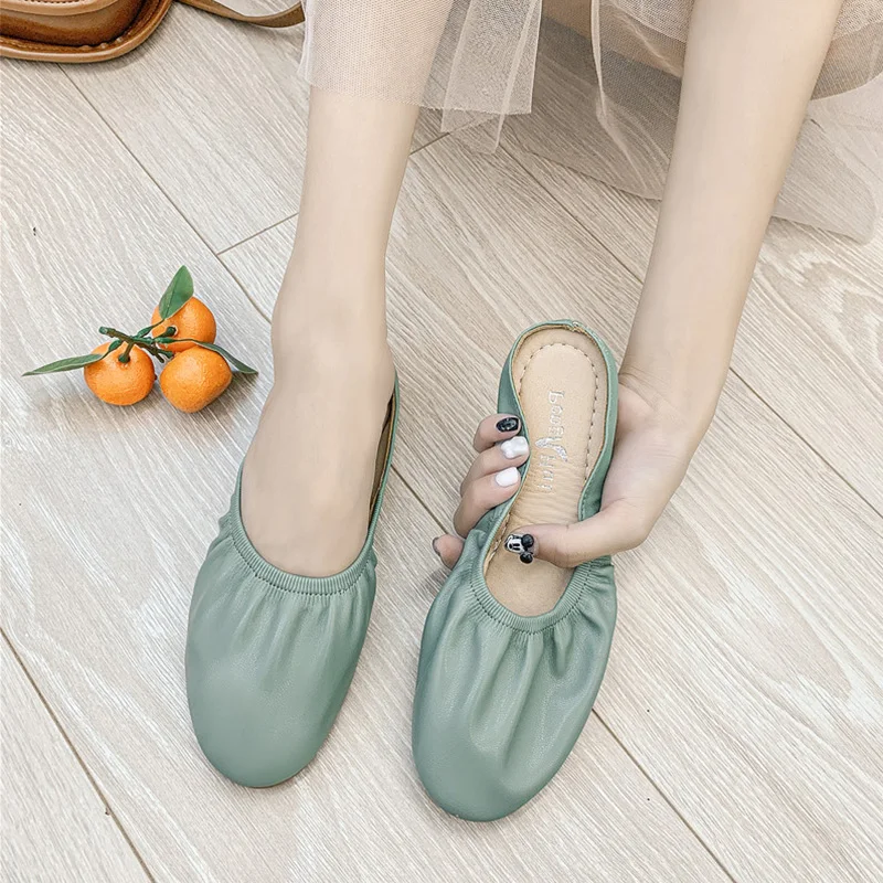 

Shoes Slippers Flat Slipers Women Slides Loafers Fashion 2021 Luxury Basic PU Rubber Rome Shoes Loafers Woman's Slippers Slides
