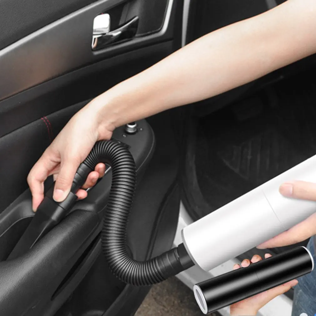 

Car Mini Vacuum Cleaner Handheld Small Portable Car Vacuum Cleaner Low Noise High Suction 120W High Power Wet And Dry Dual Use