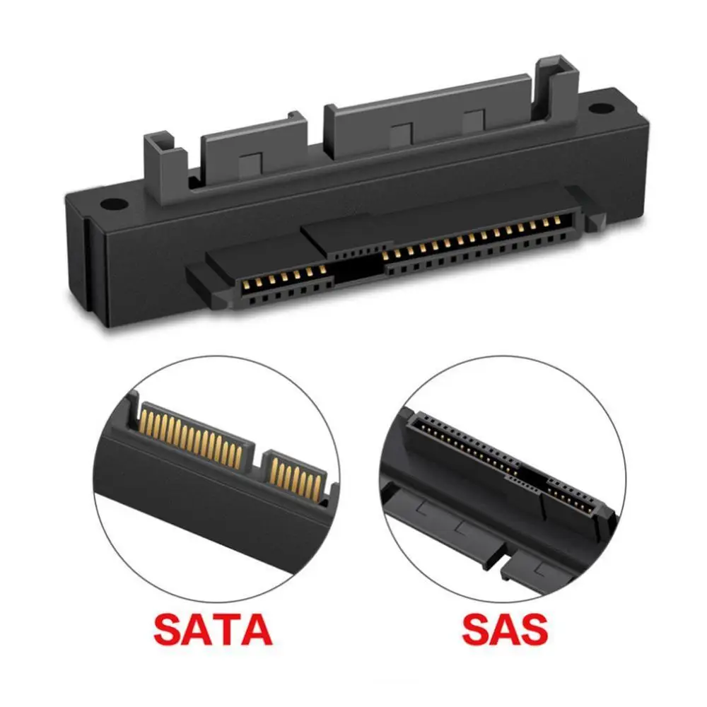 Профессиональный SFF-8482 SAS/SATA 180 градусов конвертер жесткого диска адаптер карт A8G8 |