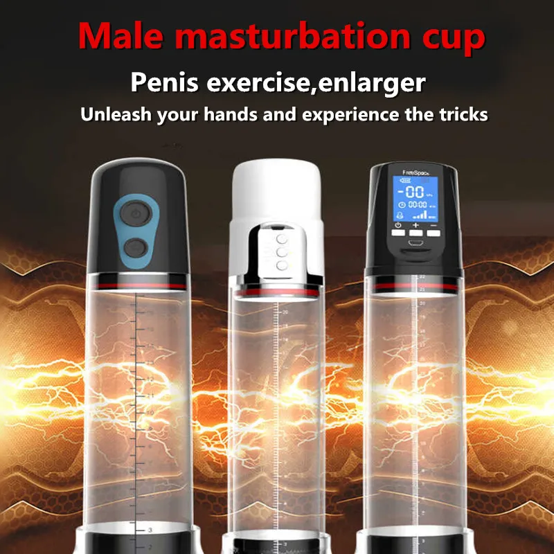 Автоматический увеличитель пениса Мужской t вибратор для мужчин Электрический