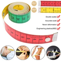 1pc 150cm60 tape measures portable children height ruler centimeter inch roll tape body measuring ruler sewing soft