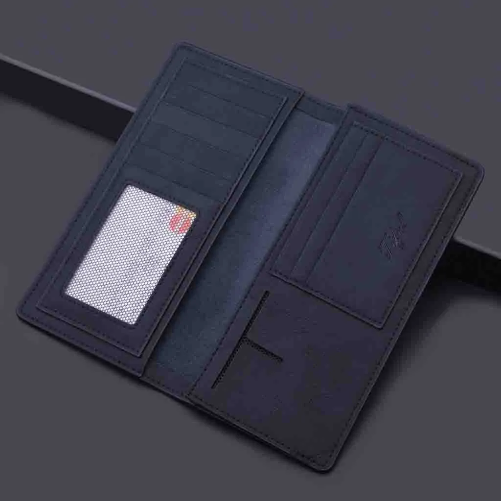 Мужской кошелек длинный модный многофункциональный Повседневный простая сумка