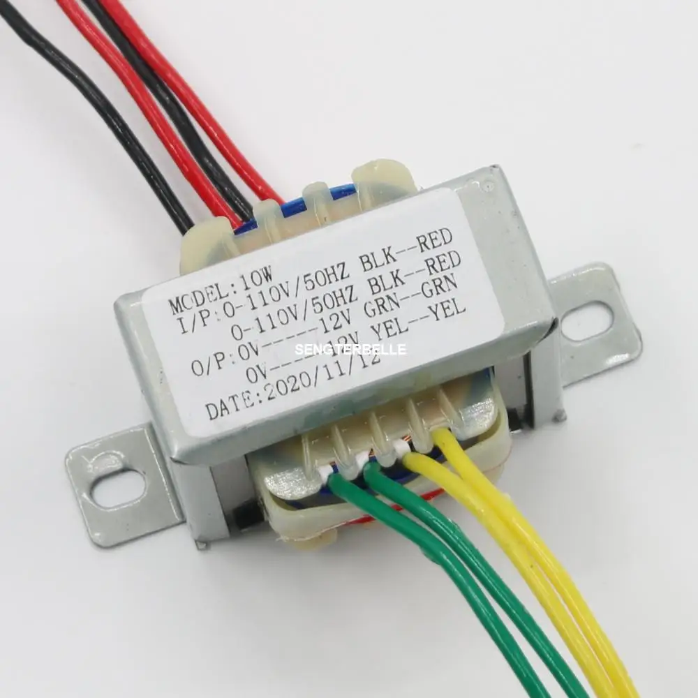 

1PC Hi-End 10W （10VA ）EI Transformer 12V+12V @0.42A For Preamp / DAC/ Amp Board