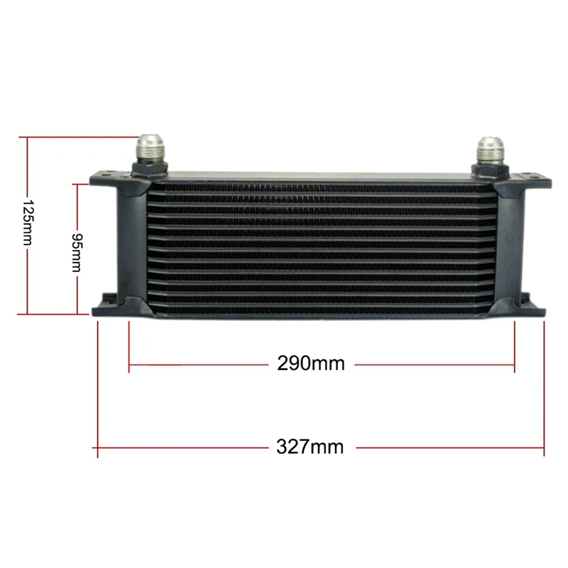 

13 Row Car Oil Cooler British AN10 Engine Radiator Universal