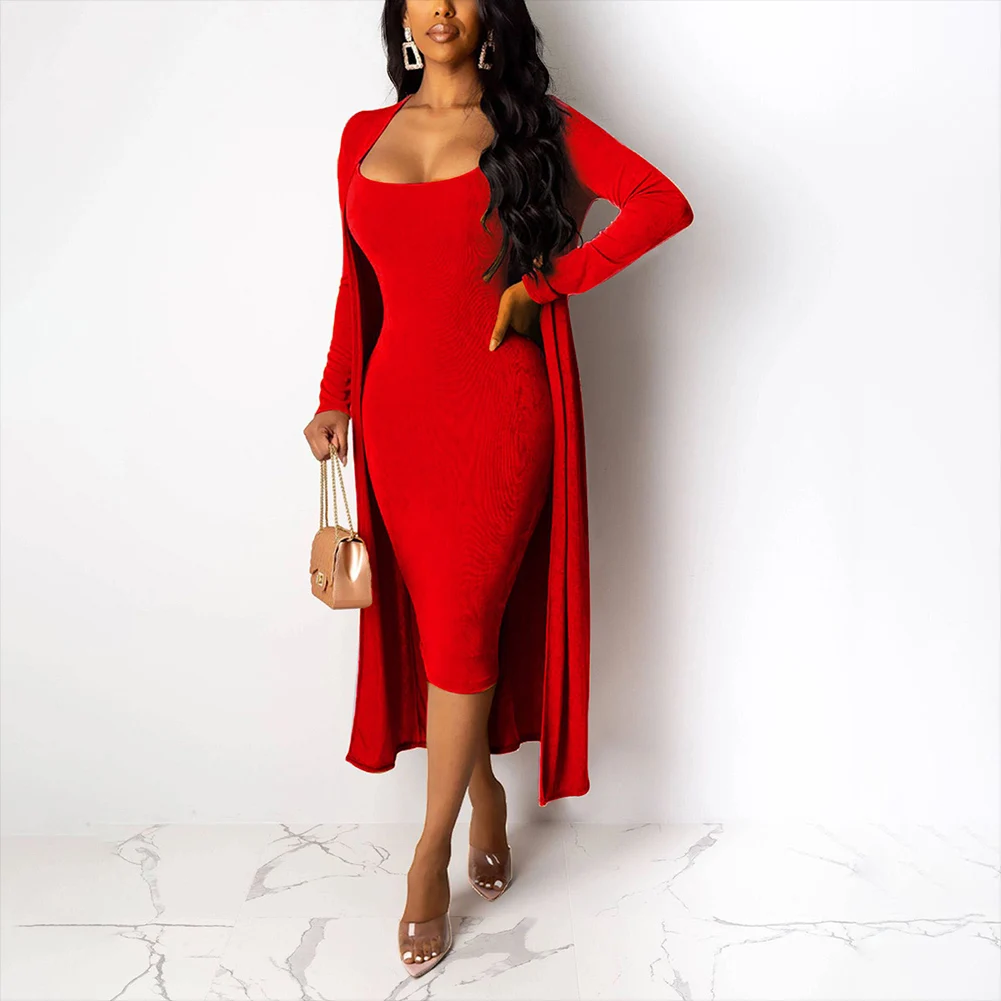 Bikitique два предмета пальто обхват груди и бедер сексуальное платье женское