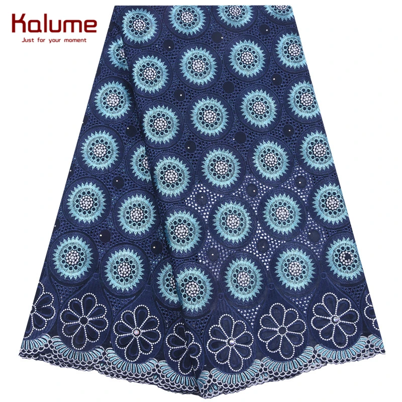 Королевская африканская швейцарская хлопковая кружевная фабрика