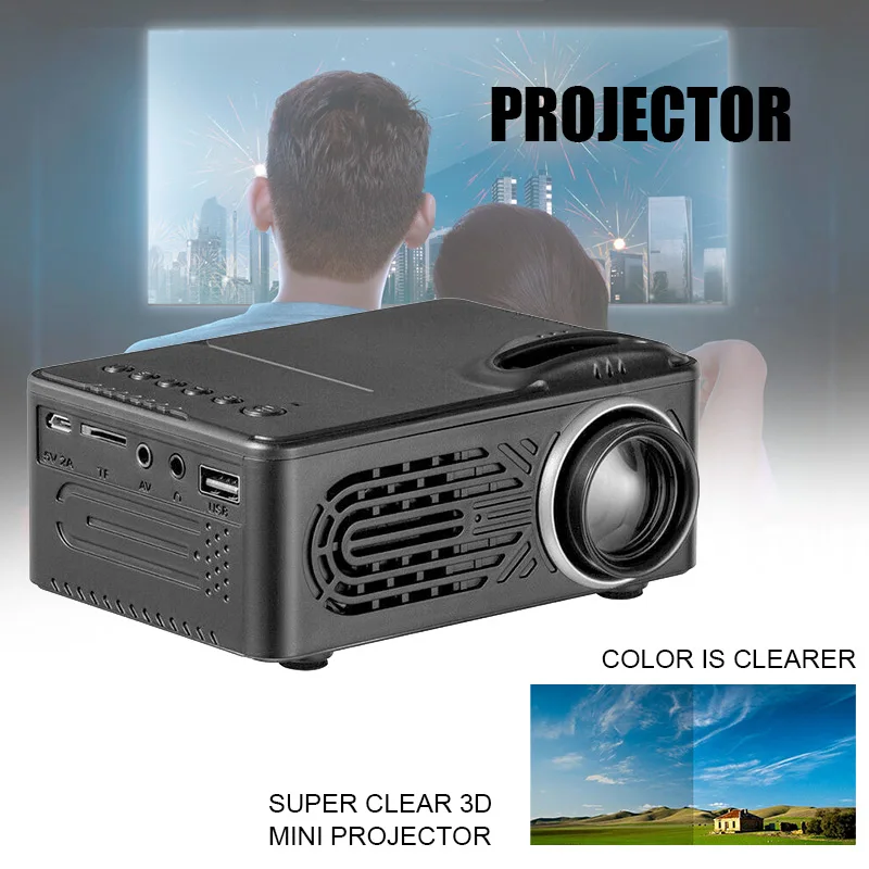 2019 горячая Распродажа HD Neat портативный карманный проектор Поддержка 1080P