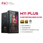 Музыкальный плеер FiiO M11 Plus, MP3 плеер с высоким разрешением, Android 10MQADAC ES9068AS * 2 DSD512, Bluetooth 5,0, 5,5 дюйма, 64 ГБ, Snapdragon 660