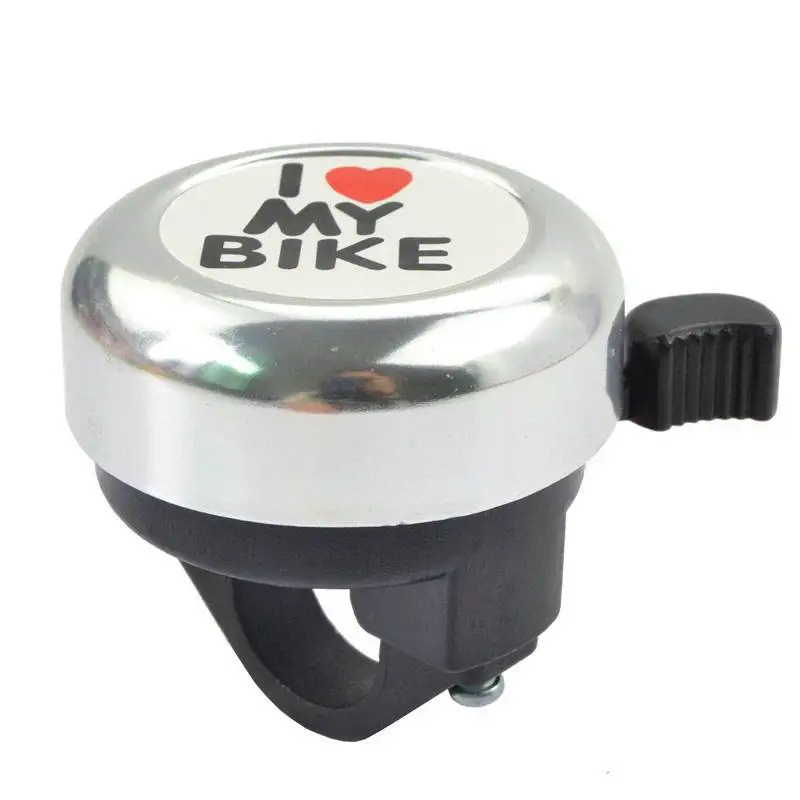 Велосипедный звонок-'i Like My Bikeɻike Horn-громкое алюминиевое Велосипедное кольцо