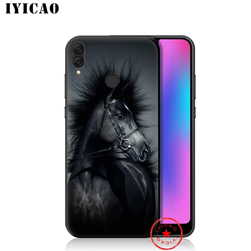 IYICAO Конь Арт мягкий чехол для huawei Honor 20 10 9X9 8C 8X8 7X 7C 7A 6A Nova 5i 4 3i 2 2i Lite рro вид