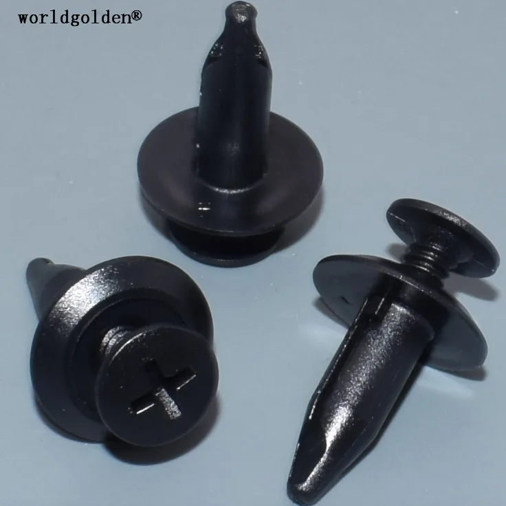 Worldgolden, 100 шт., кронштейн радиатора для отделки колеса, удерживающий зажим для Ford # YS4Z16K262AA,1007932