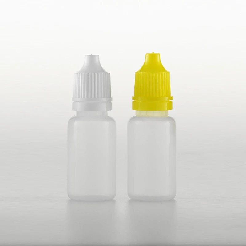 100 шт. 10 мл маленькая Прозрачная мягкая бутылка емкости для образцов 10cc пустой