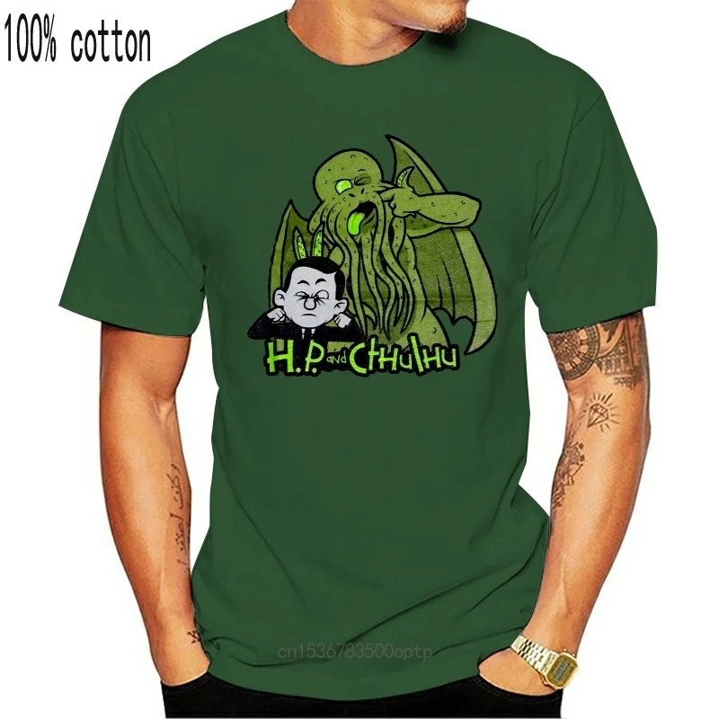 

New "H.P. And Cthulhu" Lovecraft Mythos Women's XXL Shirt Teevillain