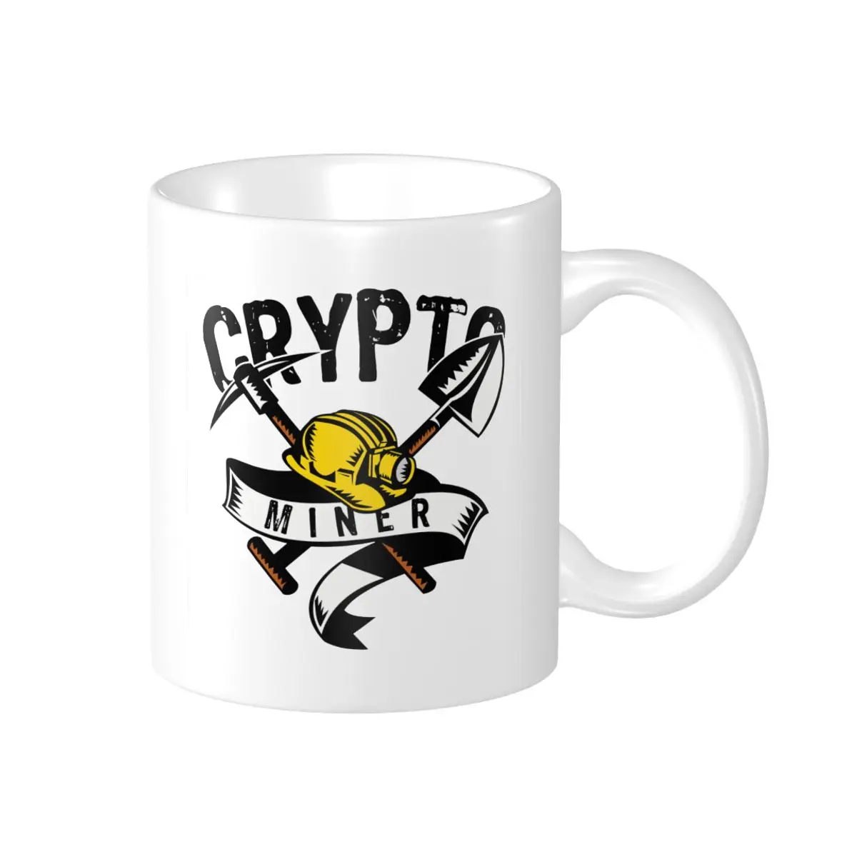 

Promo Crypto Miner Tools Mugs Graphic Cool Cups CUPS Print Nerdy Crypto beer mugs
