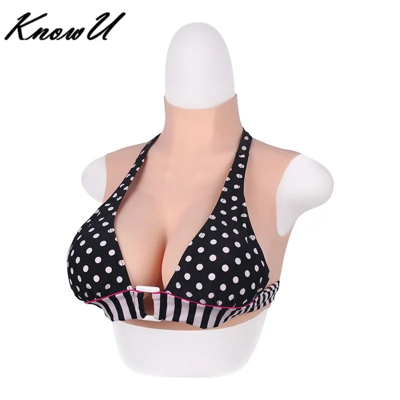 Силиконовые формы груди KnowU F Cup Silicone Fake Breast Artificial Boobs Crossdress для мужчин.