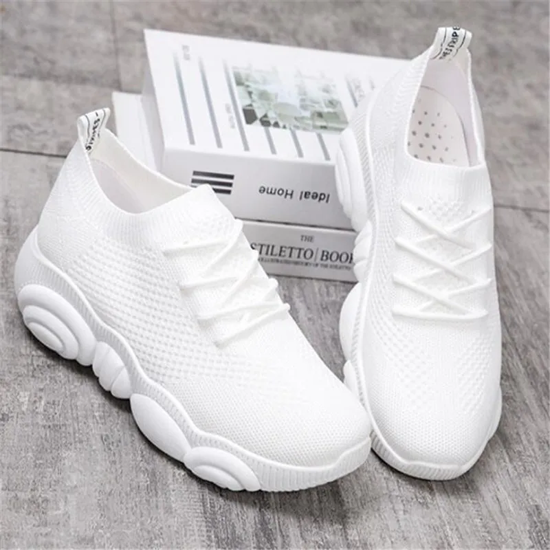 

laikihan New women's sports shoes breathable casual women shoes tenis feminino platform sneakers women zapatos de mujer