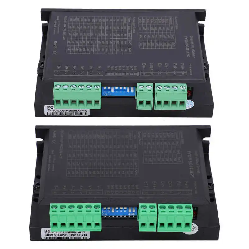 

Motor Driver Stepper Motor Driver 2 Phase Control Type Adapting to 42~86 Motors Automated Industry Supplies Servo Drive