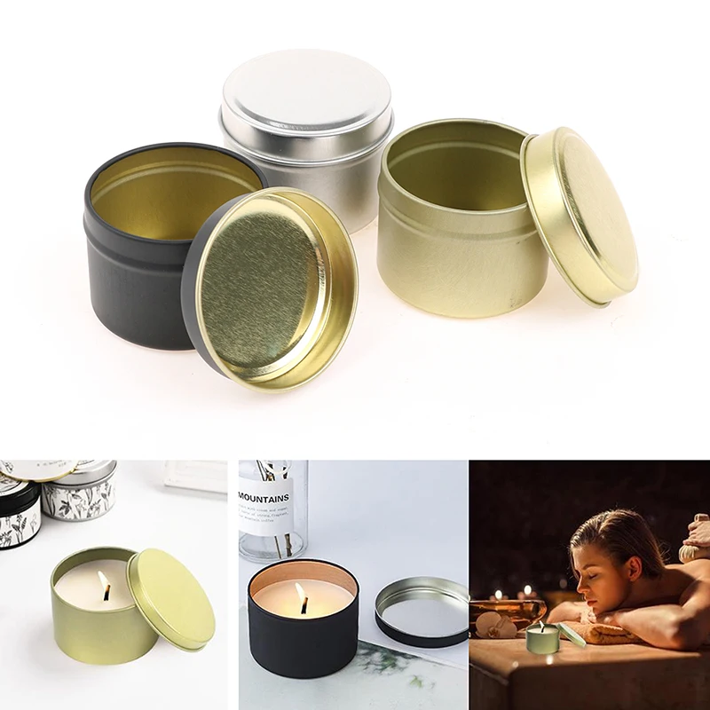 

Sample Containers Storage Pot Ring Box Candle jar Candle Jar 2Oz Aluminum Tins Cosmetic