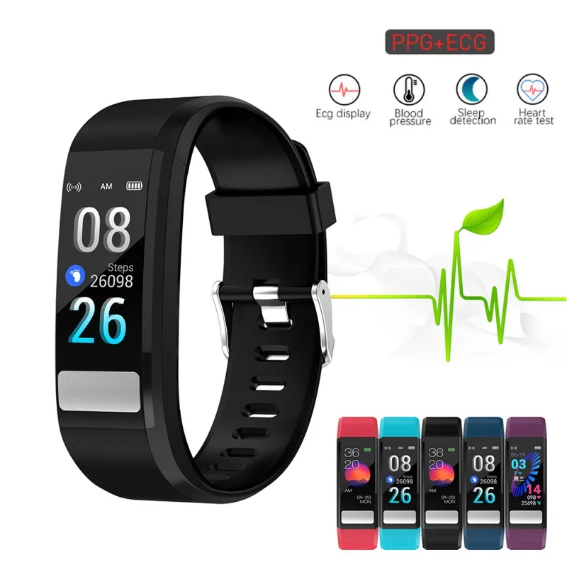 ID115pro цветной экран Водонепроницаемый Смарт Браслет Bluetooth часы спортивный