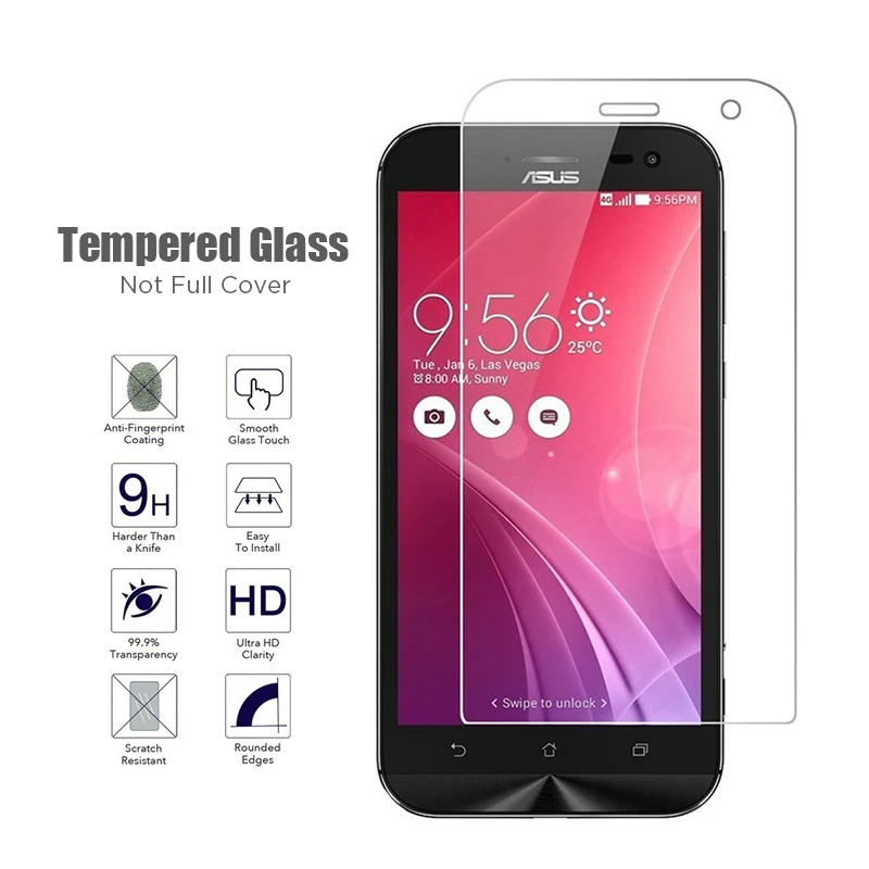Закаленное стекло Для Zenfone ZB570TL ZB601KL ZB631KL ZB633KL ZB634KL Защита экрана для ZC451TG ZC500TG ZC520KL