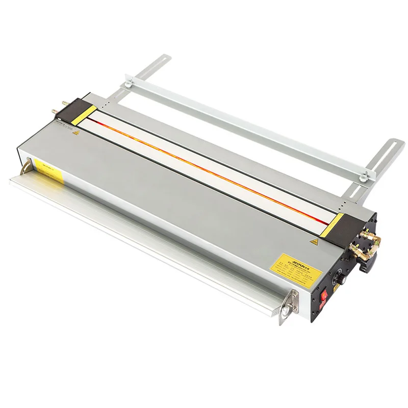 

1250mm width PVC plate bending machine with angle positioning organic plate light box PVC display rack plastic plate bender