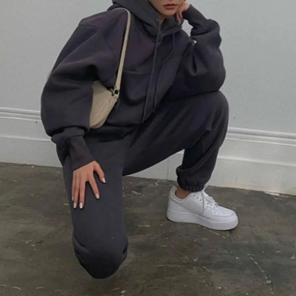 Костюм спортивный женский из 2 предметов Свитшот и штаны для фитнеса Спортивная